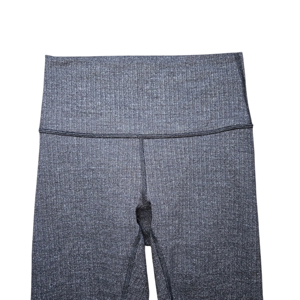 Lululemon Wunder Under Hi-Rise 7/8 Tight 25" - Variegated Knit Black - Picture 4 of 11